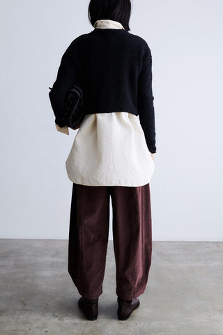 Domu Pants in Dark Cherry