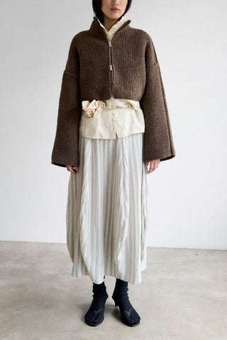 Hako Cardigan in Chocolate