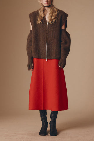 Ishi Vest in Chocolate