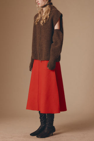 Ishi Vest in Chocolate