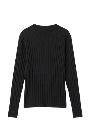 Soyosoyo Knit Top in Black