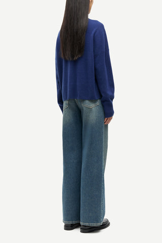 Nola Turtleneck in Medieval Blue
