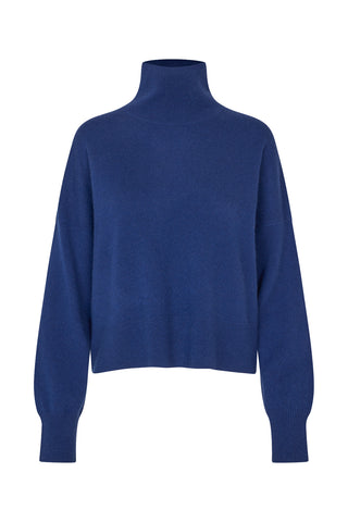 Nola Turtleneck in Medieval Blue