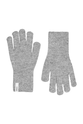 Nor Gloves in Grey Melange