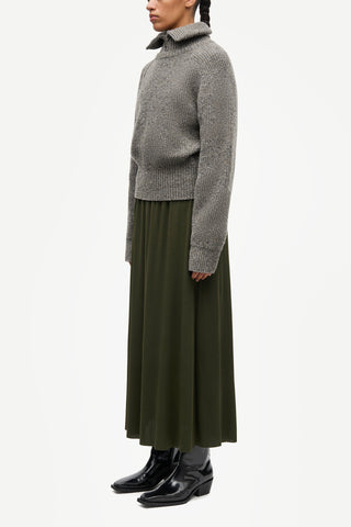 Saamandy Turtleneck in Lead Gray Melange