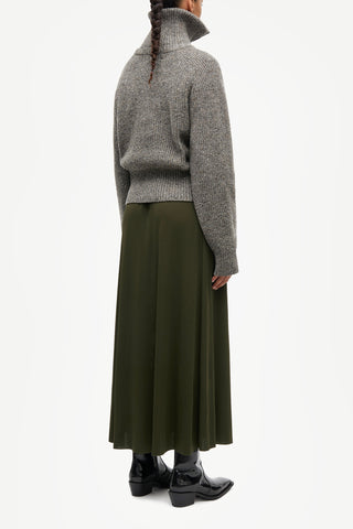 Saamandy Turtleneck in Lead Gray Melange