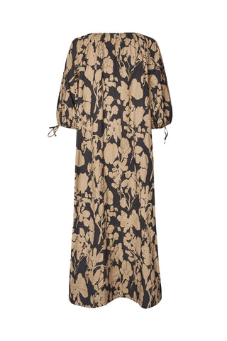 Samatera Dress in Peony Greige