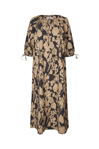Samatera Dress in Peony Greige