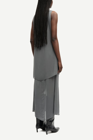 Samika Dress in Gunmetal
