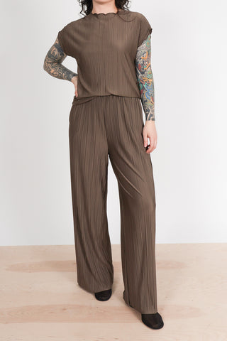 Sauma Top in Major Brown
