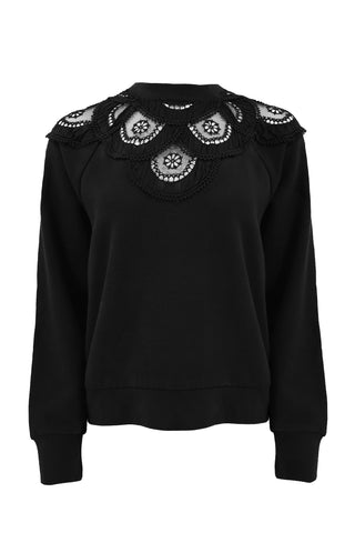 Drea Sweatshirt in Black