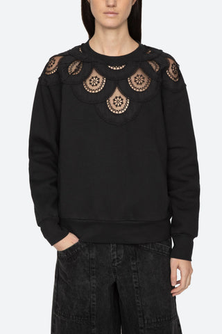 Drea Sweatshirt in Black