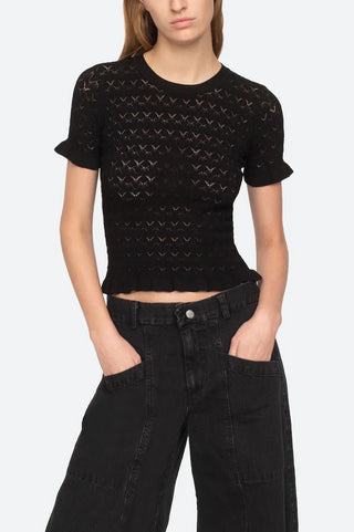 Rue Top in Black