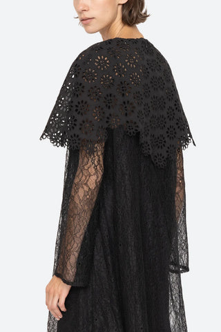 Vale Lace Dress in Black