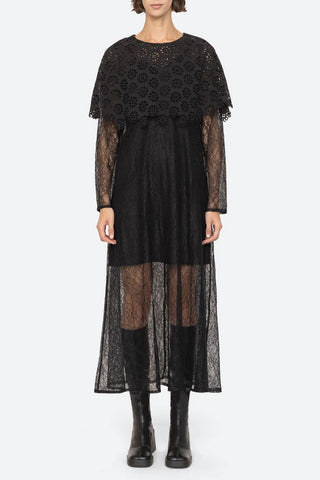 Vale Lace Dress in Black