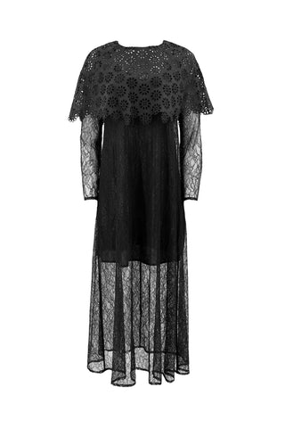 Vale Lace Dress in Black