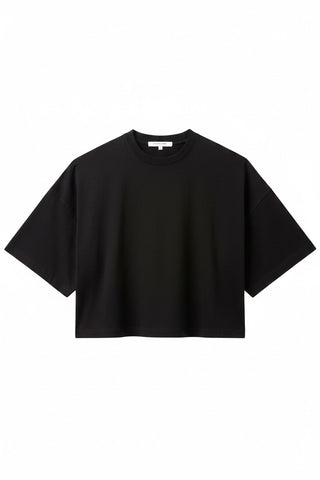Box Tee in Raven