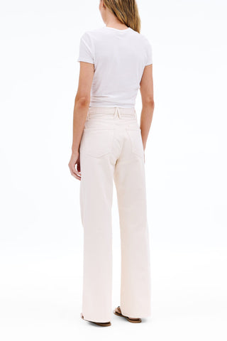 Grace Wide Leg in Ecru