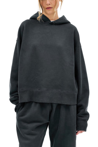 Relaxed Hoodie in Charcoal