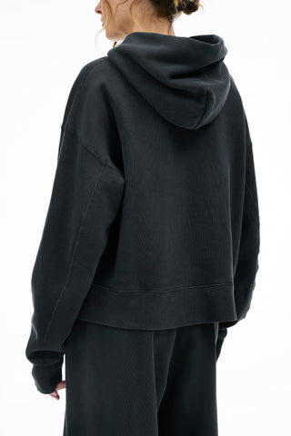 Relaxed Hoodie in Charcoal