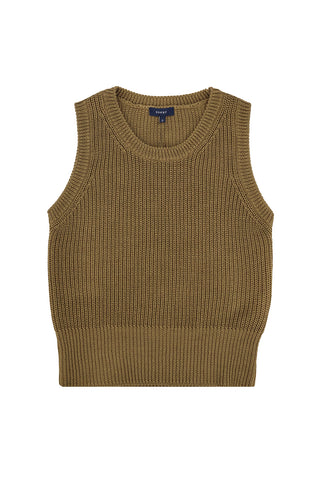 Danny Knit Tank in Bronze