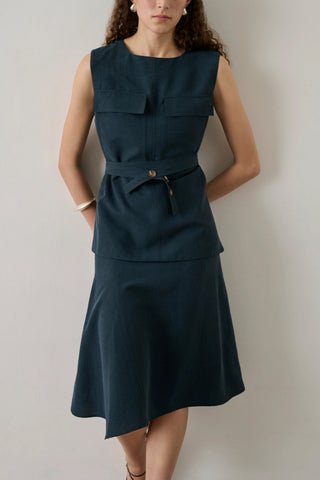 Gali Skirt in Petrole