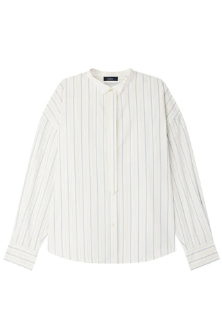 Idesia Shirt in Ecru/Bleu