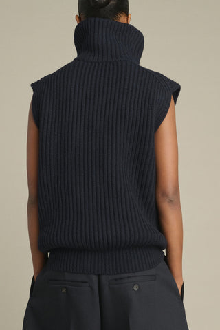Kristen Vest in Navy