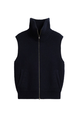Kristen Vest in Navy