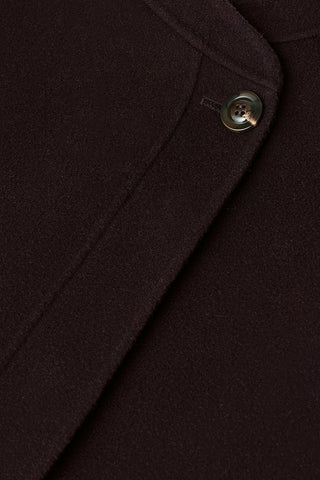 Windsor Coat in Aubergine