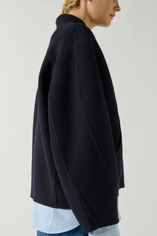 Windsor Coat in Deep Navy