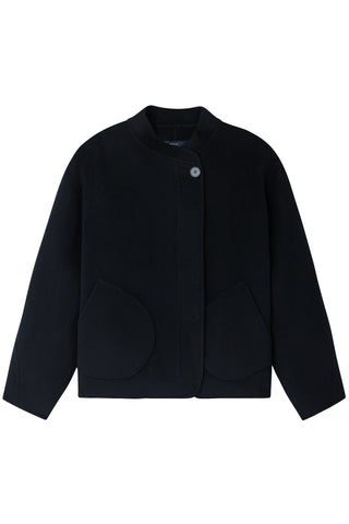 Windsor Coat in Deep Navy