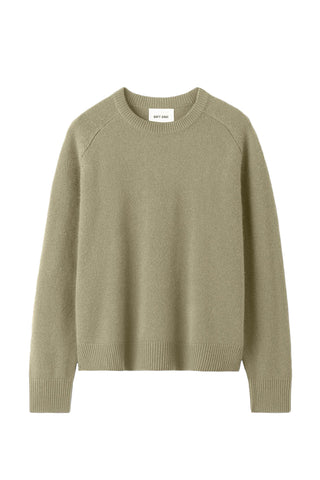 Boyfriend Crewneck in Khaki