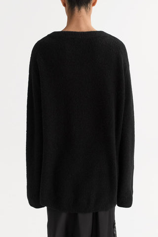 Boucle Long Sleeve in Black