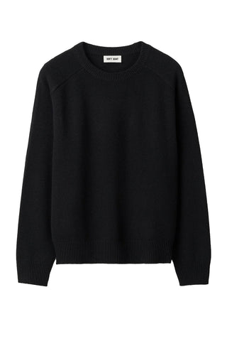 Boyfriend Crewneck in Black