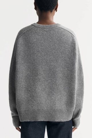 Boyfriend Crewneck in Grey