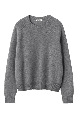 Boyfriend Crewneck in Grey