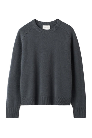 Boyfriend Crewneck in Anthracite
