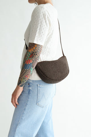 Pointelle Short Sleeve Cardigan in Feather White