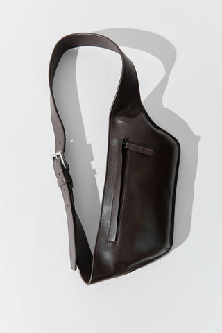 Arc Belt Bag in Coffee