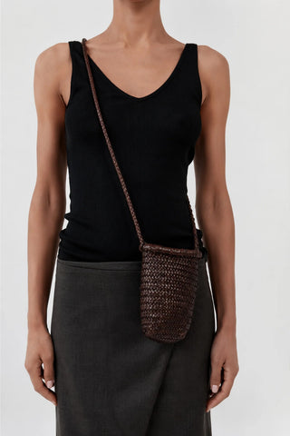 Bagu Sling Bag in Chocolate