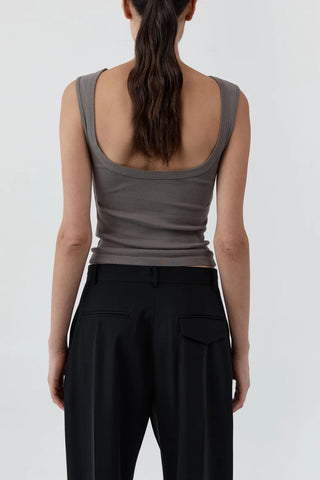 Organic Cotton Ballerina Top in Clay