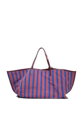 Christos Large Tote in Atlas Stripe