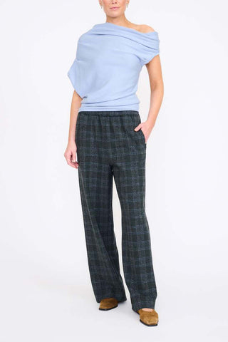 Denali Pant in Ink Blue Plaid