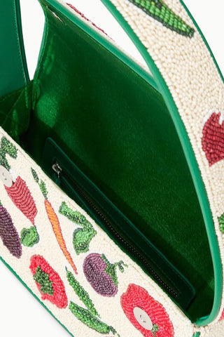 Tommy Beaded Bag in Crudite