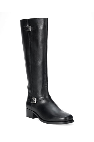 Brooklyn Flat Boot in Black