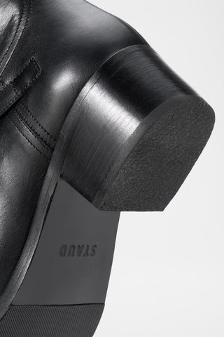 Brooklyn Flat Boot in Black