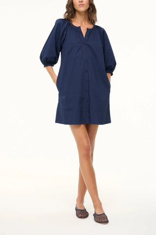 Vincent Mini Dress in Navy