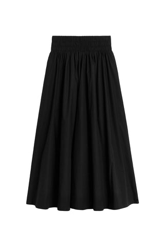 Kyria Circle Skirt in Black