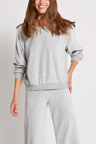 Samos Sweatshirt in Grey Heather